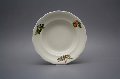 Deep plate 23cm Alaska ECRU Orchard CBB č.1