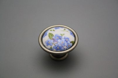Rustic knobs 40mm Forget-me-not Chintz FV č.1