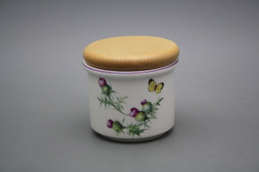 Box with wooden cover A - small Thistle RL