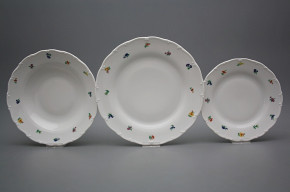 Plate set Ofelia Sprays 18-piece ABB