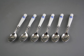 Set of teaspoons Bohemia 1987 Royal Blue 6-piece BB