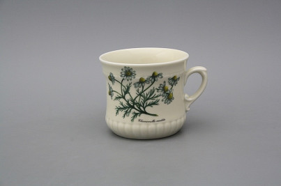Pearl mug small 0,26l ECRU Herbs BB č.1