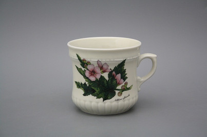 Pearl mug big 0,37l ECRU Herbs BB č.1