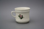 Pearl mug big 0,37l ECRU Herbs BB č.2