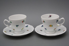 Coffee cup 0,2l and saucer Alaska Sprays BB