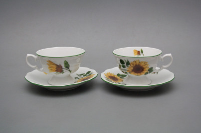 Mocca cup 0,1l with saucer Alaska Sunflowers ZL č.1