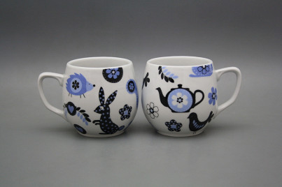 Mug Banak 0,3l Patchwork Forest Blue BB č.1