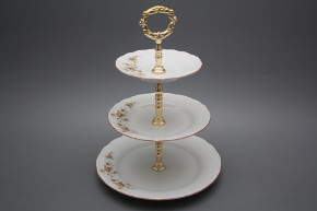 Three tier stand Ofelia Tea roses HHL