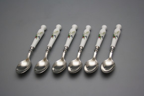 Set of teaspoons Bohemia 1987 Lilies of valley 6-piece BB