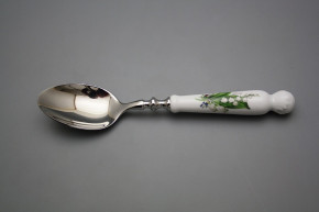 Soup spoon Bohemia 1987 Lilies of valley BB