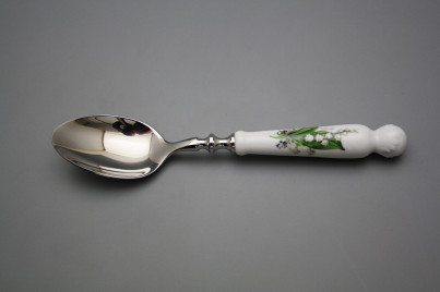 Soup spoon Bohemia 1987 Lilies of valley BB č.1