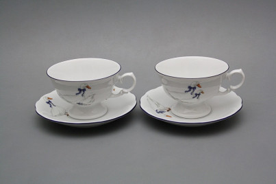 Tea cup 0,2l with saucer Alaska Geese ML č.1