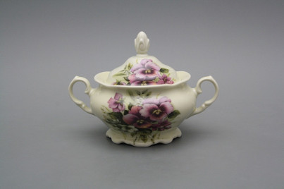 Sugar bowl 0,25l Alaska ECRU Pansy BB č.1