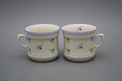 Pearl mug small 0,26l ECRU Forget-me-not Sprays AL č.1
