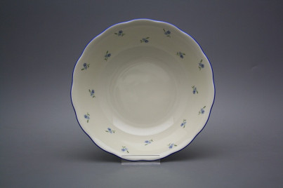 Deep dish 23cm Alaska ECRU Forget-me-not Sprays AAL č.1
