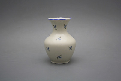 Vase 13,5cm Rokoko ECRU Forget-me-not Sprays AL č.1