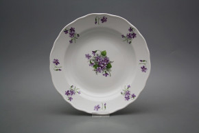 Deep plate 24cm Rokoko Violets JBB