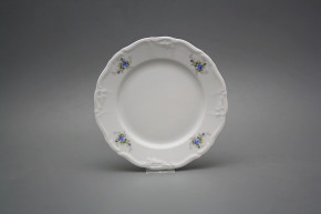 Dessert plate 19cm Marie Louise Light blue roses EBB