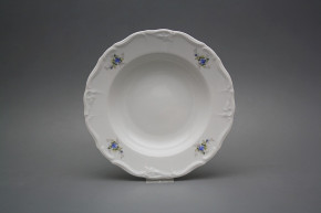 Deep plate 23cm Marie Louise Light blue roses EBB