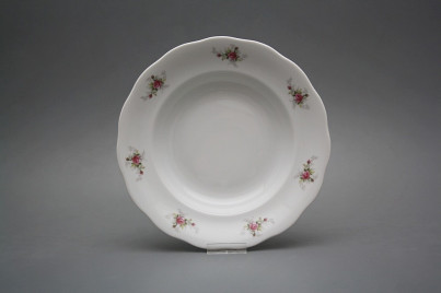 Deep plate 23cm Alaska Pink roses ABB č.1