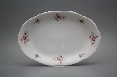 Oval dish 33cm Alaska Pink roses ABB č.1