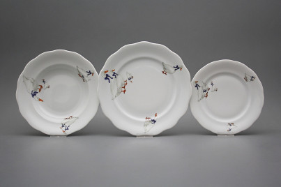 Plate set Alaska Geese 18-piece CBB č.1