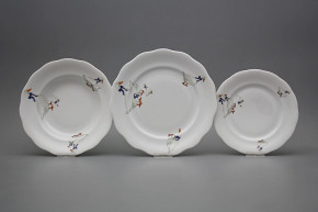 Plate set Alaska Geese 24-piece CBB