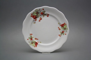 Flat plate 24cm Alaska Strawberries CBB