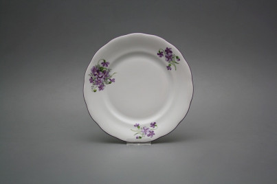 Dessert plate 19cm Alaska Violets CFL č.1