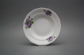 Deep plate 23cm Alaska Violets CFL