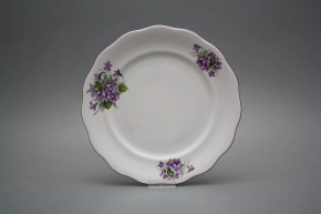 Flat plate 24cm Alaska Violets CFL