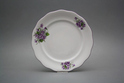 Flat plate 24cm Alaska Violets CFL č.1