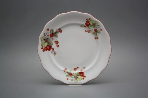 Flat plate 24cm Alaska Strawberries CCL