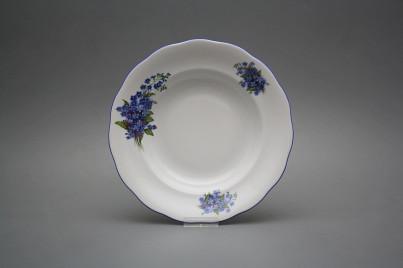 Deep plate 23cm Alaska Forget-me-not CAL č.1