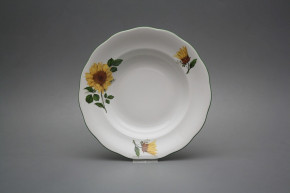 Deep plate 23cm Alaska Sunflowers CZL