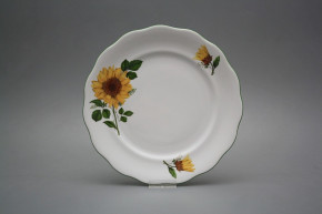 Flat plate 24cm Alaska Sunflowers CZL