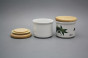 Box with wooden cover A - small Herbs BB č.2