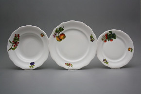 Plate set Alaska Orchard 18-piece CBB