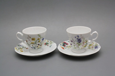 Coffee cup 0,2l and saucer Alaska Flowering meadow BB č.1