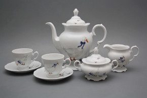 Coffee set Alaska Geese 15-piece BB