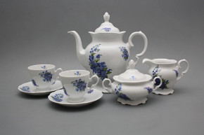 Coffee set Alaska Forget-me-not 15-piece BB