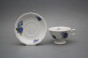 Tea cup 0,2l with saucer Alaska Forget-me-not BB č.2