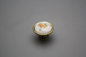 Rustic knobs Bohemia 35mm Tea roses