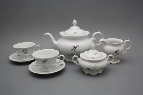 Tea set Alaska Geese 15-piece BB