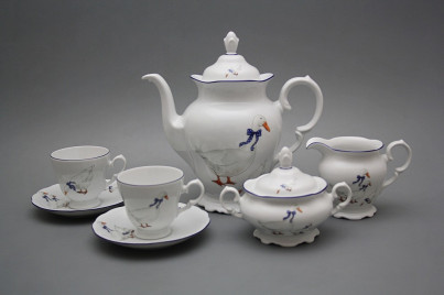 Coffee set Alaska Geese 15-piece ML č.1
