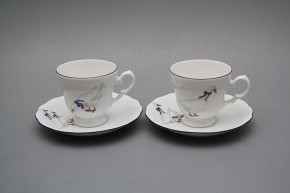 Coffee cup 0,2l and saucer Alaska Geese ML