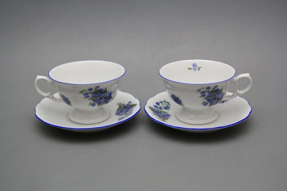 Tea cup 0,2l with saucer Alaska Forget-me-not AL č.1