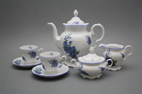 Coffee set Alaska Forget-me-not 15-piece AL