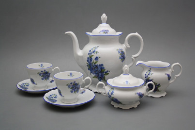 Coffee set Alaska Forget-me-not 15-piece AL č.1