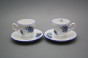 Coffee set Alaska Forget-me-not 15-piece AL č.5